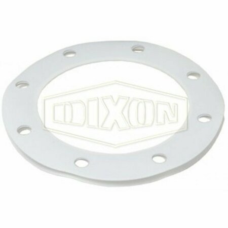 DIXON Flange Gasket, PTFE, 3 in Nominal, 5-7/8 in OD x 1/4 in Thick, Domestic 40321TF